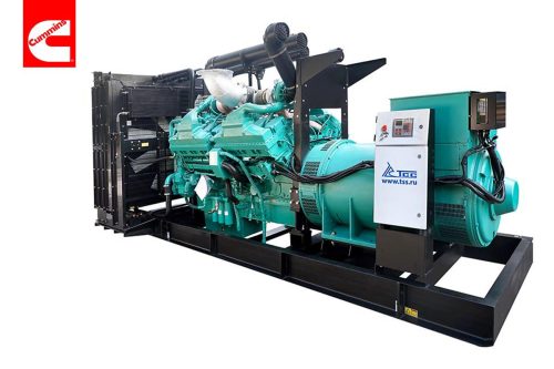 Дизель генератор 2000 кВт двигатель Cummins TCu 2750 TS