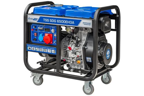 Дизель генератор TSS SDG 6500EH3A
