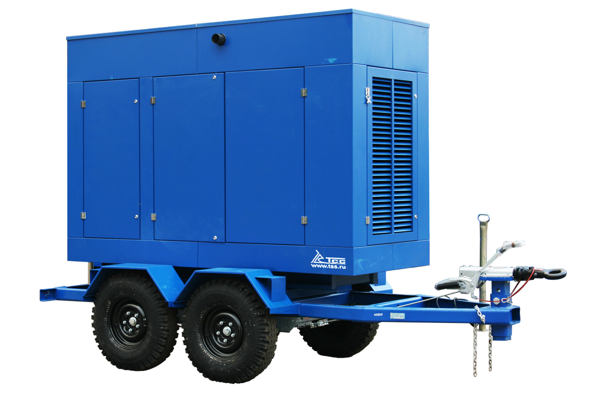 Дизельная электростанция Doosan 160 кВт на прицепе TDo 220TS STMB